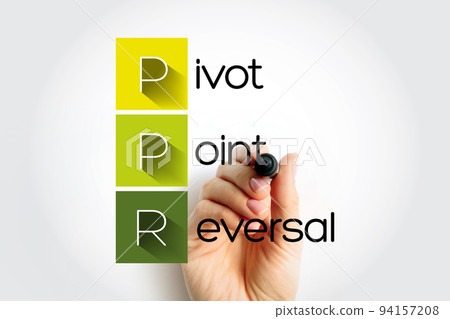 PPR - Pivot Point Reversal acronym with marker, business concept background PPR - Pivot Point Reversal acronym with marker, business concept background 94157208