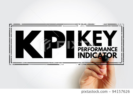 KPI - Key Performance Indicator acronym, business concept background 94157626