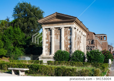 Temple of Portunus in Mouth of Truth Square (Rome) 94158004
