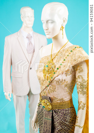 Wedding dress Thai vintage style 94159081