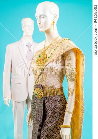 Wedding dress Thai vintage style 94159082