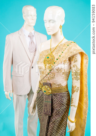 Wedding dress Thai vintage style 94159083