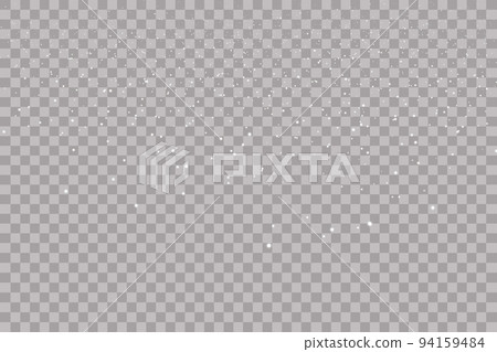 Falling snow on a transparent background. Falling snow on a transparent background. 94159484