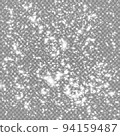Vector heavy snowfall, snowflakes in different shapes and forms. Many white cold flake elements on transparent background. Snow falling, snow flakes background. 94159487