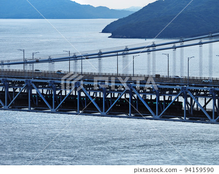Seto Ohashi Bridge from Washuzan 94159590