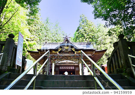 埼玉縣秩父郡長瀞町的發電站寶島山神社 94159959