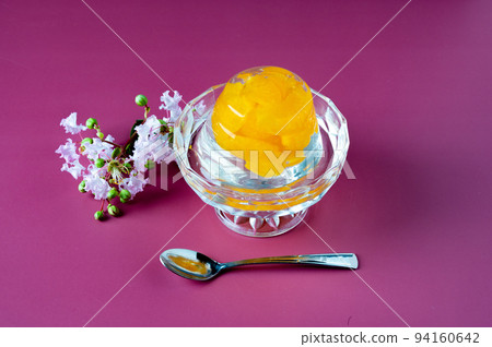 透明冷橘子果凍 94160642