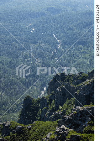 High Tatras scenery from Slavkov lookout, High Tatras, Slovakia 94161224
