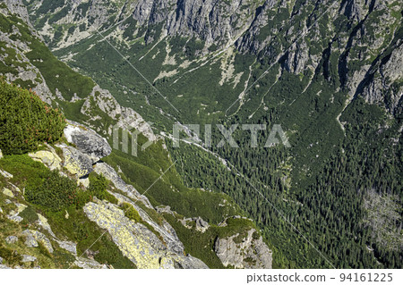 High Tatras scenery from Slavkov lookout, Slovakia 94161225