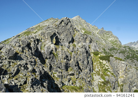 Hike to Slavkovsky peak, High Tatras, Slovakia Hike to Slavkovsky peak, High Tatras, Slovakia 94161241