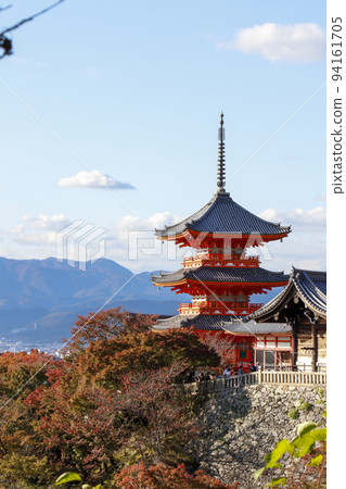 京都清水寺塔 94161705