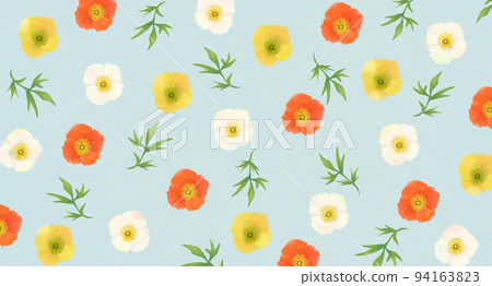 Iceland poppy pattern 94163823
