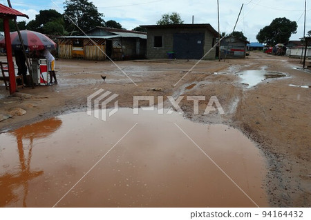 VOA-1 (former Sierra Leone refugee camp) on the outskirts of Monrovia, the capital of Liberia 94164432