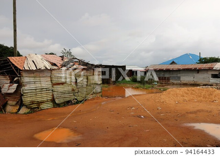 VOA-1 (former Sierra Leone refugee camp) on the outskirts of Monrovia, the capital of Liberia 94164433