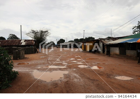 VOA-1 (former Sierra Leone refugee camp) on the outskirts of Monrovia, the capital of Liberia 94164434