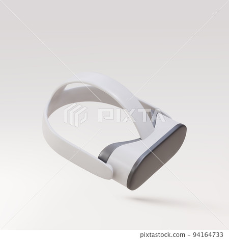 3d VR glasses virtual reality. Virtual reality helmet. Vector illustration. 3d VR glasses virtual reality. Virtual reality helmet. Vector illustration. 94164733