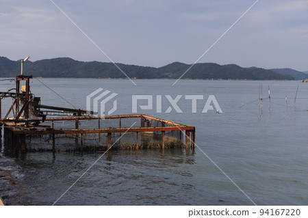 日本岡山縣備前市日瀨美麗海景 94167220