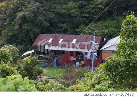 日本岡山縣備前市鹿島美麗的風景和建築 94167456