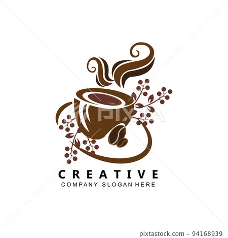 Beans And Coffee Cup Logo Template vector icon design Beans And Coffee Cup Logo Template vector icon design 94168939