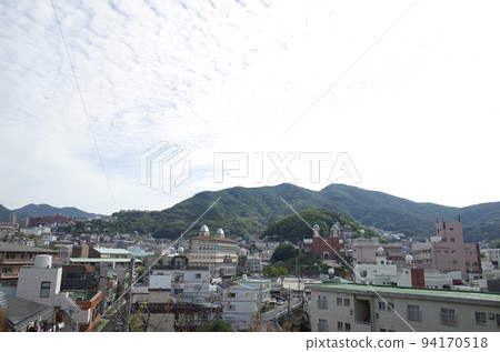 Hill with a view of the Catholic Church_Nagasaki Hill with a view of the Catholic Church_Nagasaki 94170518