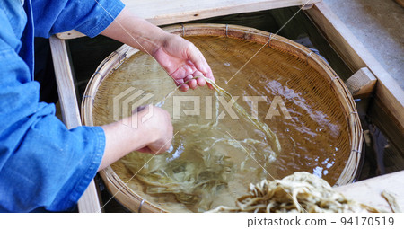 Raw materials for Echizen Washi, a traditional craft of Fukui Prefecture Raw materials for Echizen Washi, a traditional craft of Fukui Prefecture 94170519