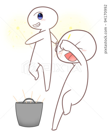 [Fireworks] Characters who enjoy hand-held fireworks [Fubutsu] 94170992