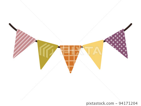 Halloween color garland 94171204