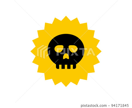 cute skull illustration 94171845