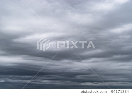 The background of the bubbling cloudy sky a-4 High contrast 94171884