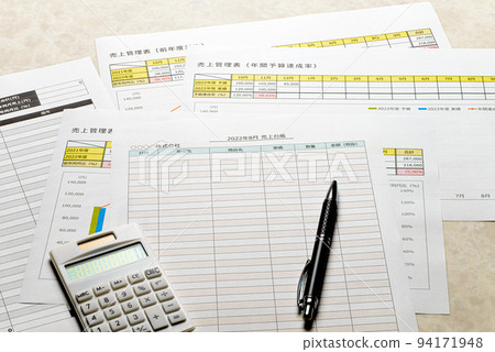 Sales management Forecast/actual management Transition graphs, etc. 94171948