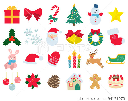 Christmas icon set 94171973