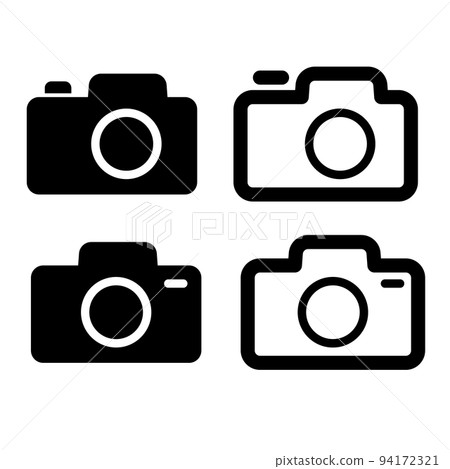 camera icon set 94172321