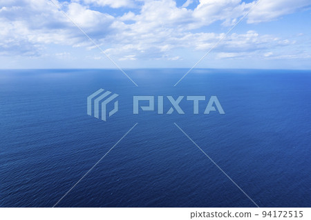 The sea seen from above (aerial photography) 94172515