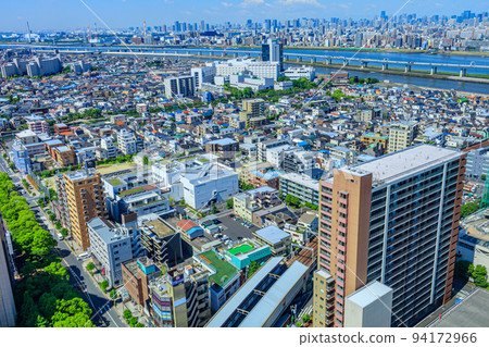 [Urban scenery of Tokyo] City view of Tokyo 94172966