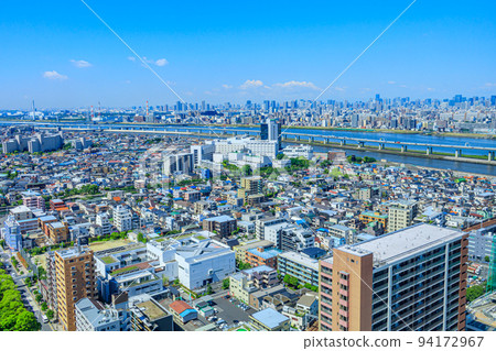 [Urban scenery of Tokyo] City view of Tokyo 94172967
