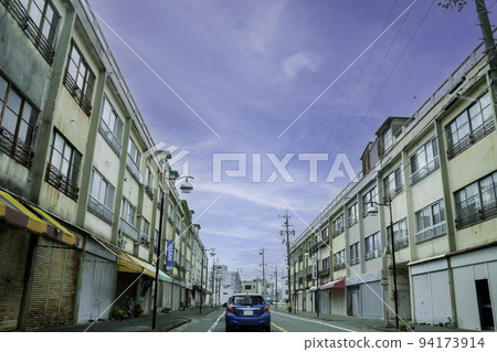 Retro shopping street (Mitanicho, Gamagori City, Aichi Prefecture) 94173914