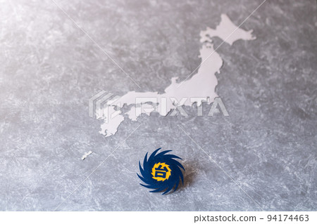 Climate change caused by global warming will increase the size of typhoons 94174463