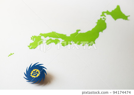 Climate change caused by global warming will increase the size of typhoons Climate change caused by global warming will increase the size of typhoons 94174474