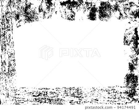 Grunge frame and border. Black and white grunge. Distress overlay texture. Dust and rough dirty wall background. Distress illustration simply place over object to create grunge effect. Vector EPS10. Grunge frame and border. Black and white grunge. Distress overlay texture. Dust and rough dirty wall background. Distress illustration simply place over object to create grunge effect. Vector EPS10. 94174491