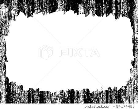 Grunge frame and border. Black and white grunge. Distress overlay texture. Dust and rough dirty wall background. Distress illustration simply place over object to create grunge effect. Vector EPS10. 94174495