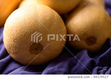 Fresh butternut squash or butternut pumpkin with water drop Fresh butternut squash or butternut pumpkin with water drop 94174527