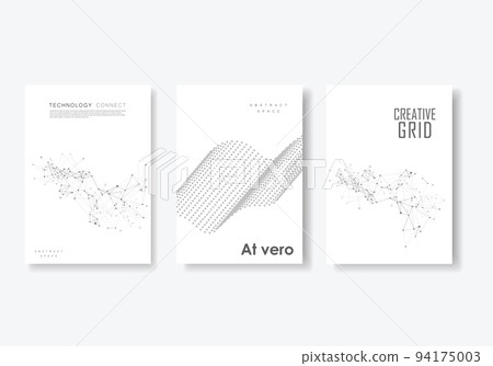 Atom molecule connection. Abstract geometric background with connected lines and dots. Technology polygonal cover brochure. Neuron catalog illustration Atom molecule connection. Abstract geometric background with connected lines and dots. Technology polygonal cover brochure. Neuron catalog illustration 94175003