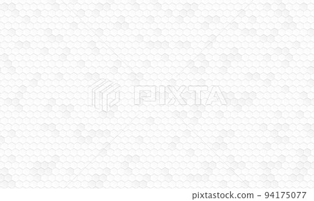 Honeycomb IT effect image All-over pattern white 94175077