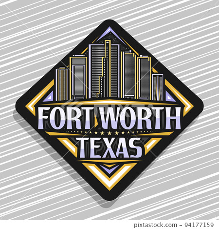 Vector logo for Fort Worth 94177159