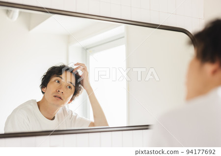 Men's beauty image hair care Men's beauty image hair care 94177692