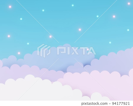 雲天空背景素材3D 雲天空背景素材3D 94177921