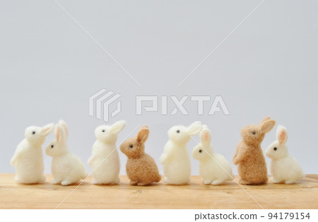 羊毛氈兔子行 羊毛氈兔子行 94179154