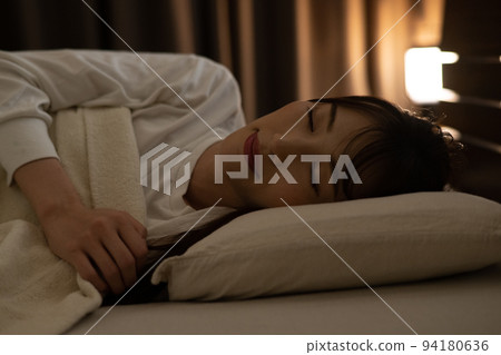 Sleep / sleeping woman image 94180636