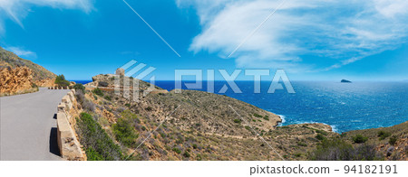 Summer sea coast landscape (Spain). 94182191