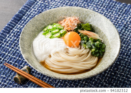 Summer classic, tororo bukkake udon Summer classic, tororo bukkake udon 94182312